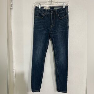 Pilcro and the letter press anthropology high rise denim legging Sz 26